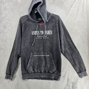 Civil Regime Ashes To Ashes Hoodie Pullover Sweatshirt Mens Size M